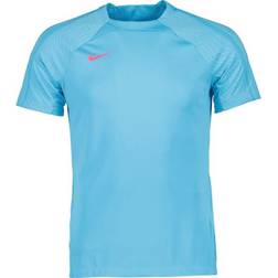 Nike Dri FIT Strike Men's Short Sleeve Football Top - Blue