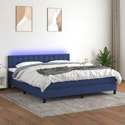vidaXL LED-lys stof Kontinentalseng