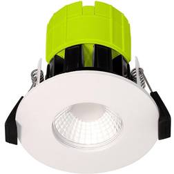 Luceco 6W 600LM Dimmable Fire Ceiling Flush Light