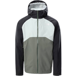 The North Face Stratos Hooded Jacket - Agave Green/TNF Black/Tin Grey