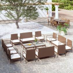 vidaXL 16-tlg. Lounge-Set