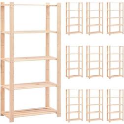 vidaXL 5-Tier Racks Shelving System