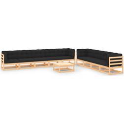 vidaXL 10-tlg. Lounge-Set