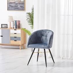 PNHome Vittorio lux Velvet Kitchen Chair