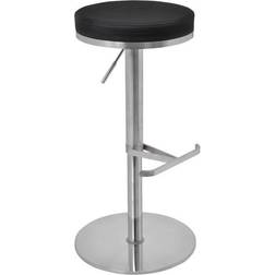 Taupe Satin Bar Stool