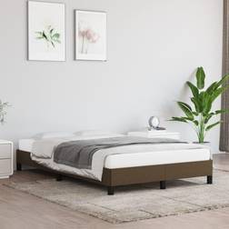 vidaXL uden Madras 120x200 cm Stof Sengeramme