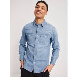 Levi's Barstow Denim Long Sleeve Shirt - Blue