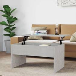 vidaXL Coffee Table Concrete Gray 31.5' x 19.9' x 16.3' Engineered Wood Mesa de Centro