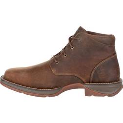 Durango Mens Rebel Square-Toe Chukka Brown Brown