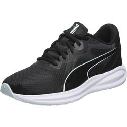Puma Unisex Twitch Runner Running Shoe, Black-Nitro Blue, UK, Black