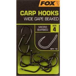 Fox Carp Hooks Wide Gape #4
