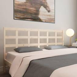 vidaXL Per Letto 205.5x4x100 cm Legno Massello Di Pino Testiera