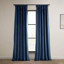 Exclusive Fabrics & Furnishings Half Price Drapes Heritage Plush Velvet 108 Inches Long Darkening Curtains 50W x 108L Pack of 1