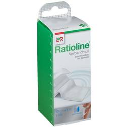 RATIOLINE acute Verbandmull 10 cmx1 gerollt