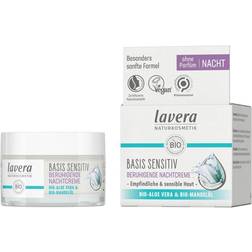 Lavera Basis Sensitiv Beroligende Natcreme 50 ml 50ml