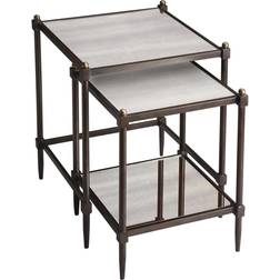 Butler Specialty Company Peninsula Mirrored Nesting Table