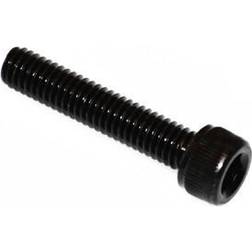 Pro Skru M6 x 30 mm Aluminium Styrlagerstjerne Sort