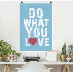 Spruch No.KA26 Do What You Love Poster