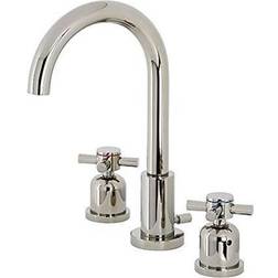 Kingston Brass Fauceture FSC8929DX Concord Widespread Bathroom Faucet Polished Nicke Nickel