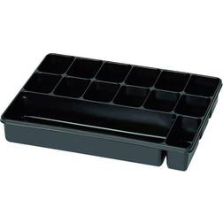 Assortment box (L x W x H) 335 x 235 x 50 mm No. of compartments: 14 fixed compartments 1 pc(s)