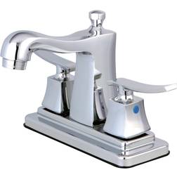 Kingston Brass FB4641JQL 4 in Centerset Bathroom Faucet Polished