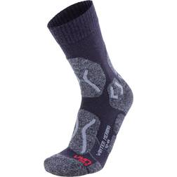 UYN Trekking Winter Merino Socks - Anthracite Melange/Black