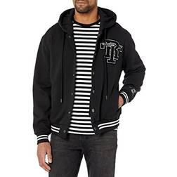 True Religion Hooded Varsity Jacket