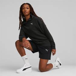 Puma Women's Tracksuit Loungewear 7 Shorts Suit - Black