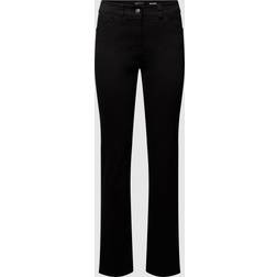 Gerry Weber Damer 5-ficksjeans Best4me lång byxor jeans lång 5-ficks jeans enfärgad lång storlek, Svart svart denim, SE/Lange