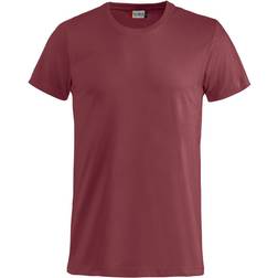Clique Basic T-shirt, Bordeaux