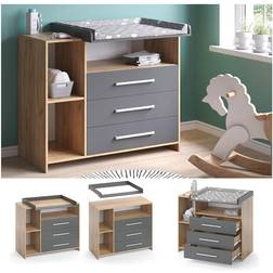 Vicco Wickelkommode Babykommode Wickelregal Oskar Babymöbel Wickeltisch