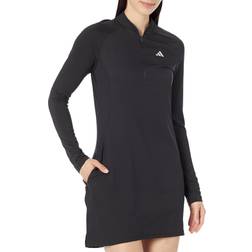 adidas Long Sleeve Golf Dress - Black