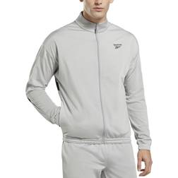 Reebok Men's Vector Track Jacket Grey Jackets Pure Grey