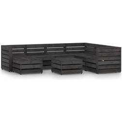 vidaXL 8 Piece Garden Outdoor Lounge Set