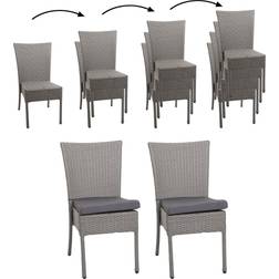 MCW 2er-Set Poly-Rattan