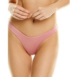PQ High-Cut Metallic Bikini Bottom