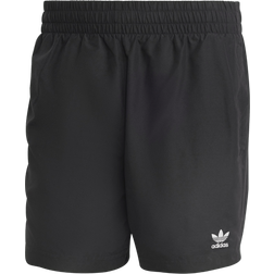 adidas Adicolor Essentials Solid Swim Shorts - Black/White