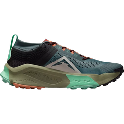 NIKE Zegama M - Mineral Slate/Black/Green Glow/Light Bone