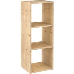 Etagère 3 Cases Bois 105.4 cm Dinamic-3 Étagère à livres