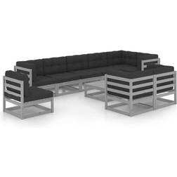 vidaXL 10-tlg. Lounge-Set