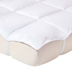 Homescapes Super Microfibre Protège-matelas Blanc (190x135cm)