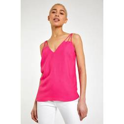 Dusk Plain Strap Detail Vest Top
