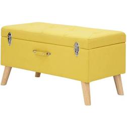 GFW Minstrel Mustard Box Pouffe