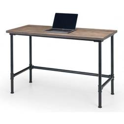 Julian Bowen Carnegie Pipe Mocha Elm Writing Desk
