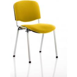 Dynamic ISO Chrome Frame Bespoke Colour Kitchen Chair