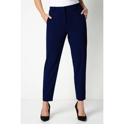 Roman Long Straight Leg Stretch Trouser - Navy