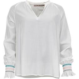 Costamani Bluse Smock Hvid