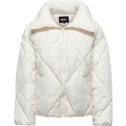 Only Takki OnlTamara Short Quilted Jacket - Valkoinen