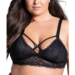 Seven til Midnight Lacy Longline Lattice Bralette