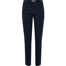 Fransa Pantalón Chino 'Tessa' - Azul Oscuro